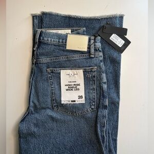 rag & bone Andi Ankle Wide-Leg Jeans